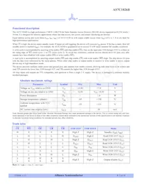 AS7C1026B-20JCN Datenblatt Seite 2