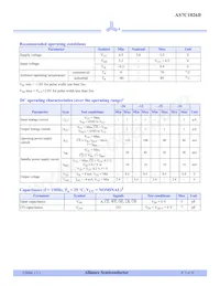 AS7C1026B-20JCN Datasheet Page 3