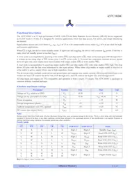 AS7C1026C-15JIN Datenblatt Seite 2