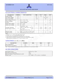 AS7C164A-15JCNTR數據表 頁面 3
