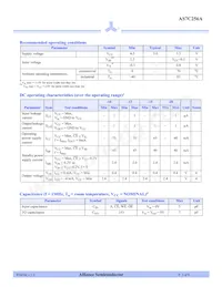 AS7C256A-20TIN Datasheet Page 3