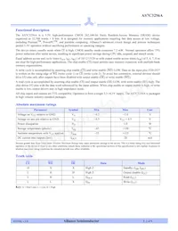 AS7C3256A-20TIN Datasheet Page 2