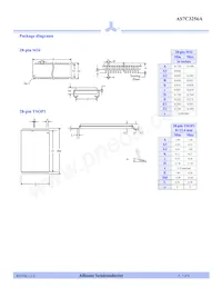 AS7C3256A-20TIN Datasheet Page 7