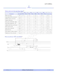AS7C34096A-20TIN Datasheet Page 5