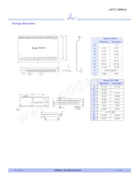 AS7C34096A-20TIN Datasheet Page 7