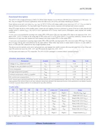 AS7C3513B-15JCN Datasheet Page 2