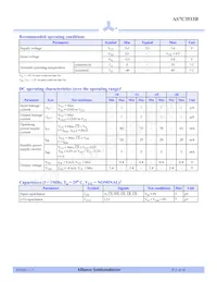 AS7C3513B-15JCN Datasheet Page 3