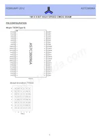 AS7C38096A-10BIN Datasheet Page 3