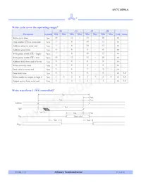AS7C4096A-20TIN Datasheet Page 5