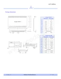AS7C4096A-20TIN Datenblatt Seite 7