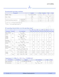 AS7C4098A-20TIN Datasheet Page 3