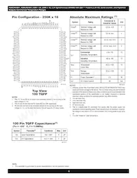 AS8C403601-QC166N Datasheet Page 6