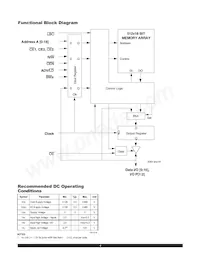 AS8C803601-QC150N Datasheet Page 4
