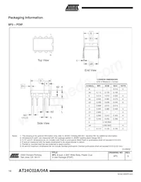 AT24C04AN-10SI-2.7-T Datasheet Page 14