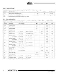 AT24C64-10TI-2.7 Datasheet Page 4