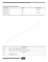 AT25320W-10SI-2.7 Datasheet Page 15