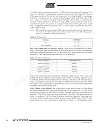 AT25F2048N-10SU-2.7 Datasheet Page 10