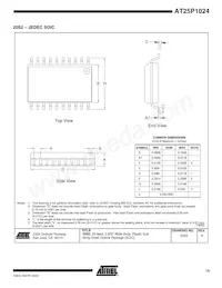 AT25P1024W1-10SI-2.7 데이터 시트 페이지 15