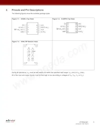 AT25QL641-UUE-T Datasheet Page 3