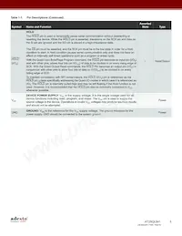 AT25QL641-UUE-T Datasheet Pagina 5