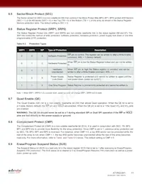 AT25QL641-UUE-T Datasheet Pagina 11