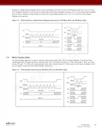 AT25QL641-UUE-T Datasheet Pagina 19