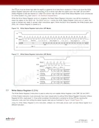 AT25QL641-UUE-T Datasheet Pagina 21