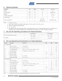 AT27LV520-70XU Datasheet Page 4