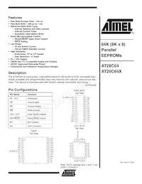 AT28C64E-25TI Datenblatt Cover