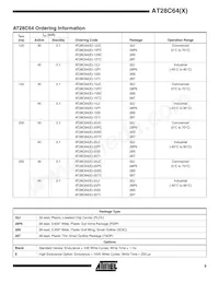 AT28C64E-25TI Datasheet Page 9