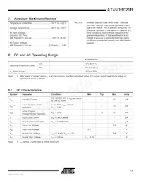 AT45DB021B-SU Datasheet Page 13