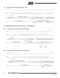 AT45DB021B-SU Datasheet Pagina 22