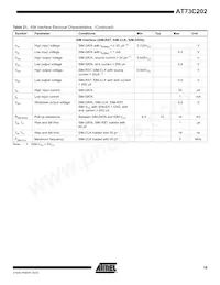 AT73C202 Datasheet Page 19