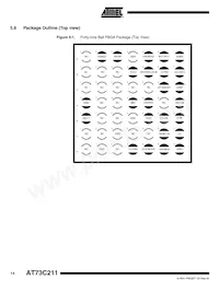 AT73C211-ZI Datasheet Pagina 14