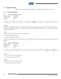 AT73C224-A Datasheet Page 20