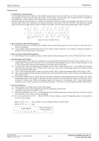 BR24T256-W Datasheet Page 13