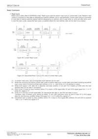 BR24T256-W Datasheet Page 15