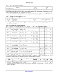 CAT93C46BYI-GT3 Datasheet Page 2