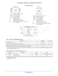 CAV24C02YE-GT3 Datasheet Page 2