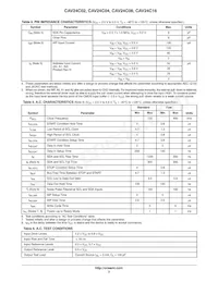 CAV24C08YE-GT3 Datasheet Page 3
