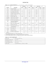CAV24C128WE-GT3 Datenblatt Seite 3
