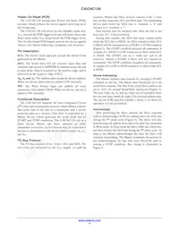 CAV24C128WE-GT3 Datasheet Pagina 4