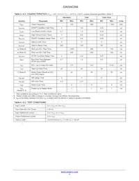 CAV24C256YE-GT3 Datasheet Page 3