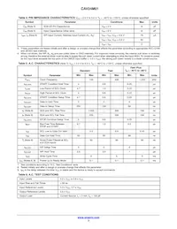 CAV24M01YE-GT3 Datasheet Page 3