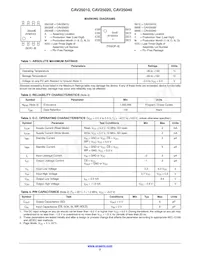 CAV25040YE-GT3 Datasheet Page 2