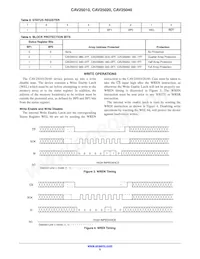 CAV25040YE-GT3 Datasheet Pagina 5