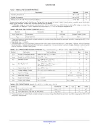 CAV25128YE-GT3 Datasheet Page 2