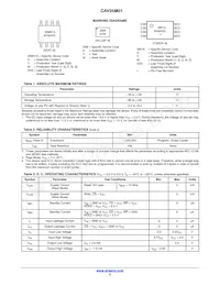 CAV25M01YE-GT3 Datenblatt Seite 2