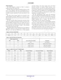 CAV25M01YE-GT3 Datasheet Pagina 5