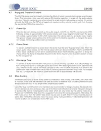 CS4352-DZZR Datenblatt Seite 14